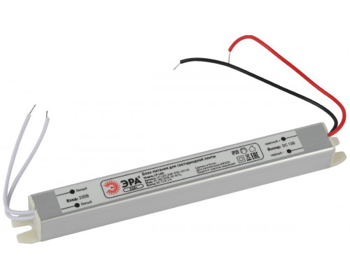 Основное фото Блок питания Эра 24Вт DC12В 2A IP20 LP-LED-24W-IP20-12V-US Б0061150: Купить в Интернет магазин освещения GCSVET.RU