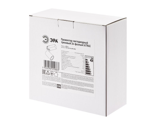 Дополнительное фото Светильник трековый ЭРА SТR-30-36-40K-W40 Б0049755: Купить в Интернет магазин освещения GCSVET.RU