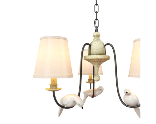 Дополнительное фото Люстра подвесная LOFT IT Birds Loft1029A-3: Купить в Интернет магазин освещения GCSVET.RU