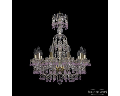 Основное фото Люстра подвесная Bohemia Ivele Crystal 1410/10/195/XL-66 G V7010: Купить в Интернет магазин освещения GCSVET.RU