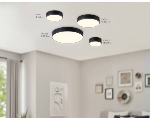 Дополнительное фото Светильник потолочный Ambrella Light Orbital Air Alum FV5517: Купить в Интернет магазин освещения GCSVET.RU