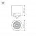 Дополнительное фото Светильник накладной Arlight SP-FOCUS-R140-30W Warm White 021066: Купить в Интернет магазин освещения GCSVET.RU