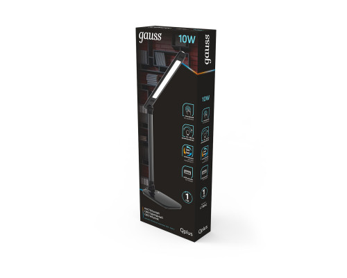 Дополнительное фото Лампа настольная Gauss Qplus GT5042: Купить в Интернет магазин освещения GCSVET.RU