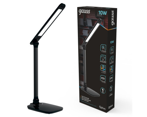 Дополнительное фото Лампа настольная Gauss Qplus GT5042: Купить в Интернет магазин освещения GCSVET.RU