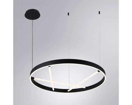 Дополнительное фото Люстра подвесная Arte Lamp Ricco A1874SP-45BK: Купить в Интернет магазин освещения GCSVET.RU