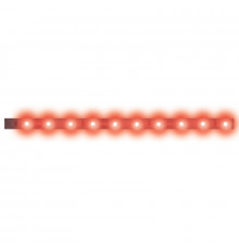 Лента светодиодная Uniel ULS-N21-2835-120LED/m-8mm-IP67-220V-8W/m-50M-RED бобина