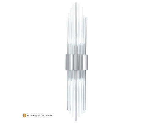 Основное фото Светильник настенный Crystal Lux ATENTO AP2 CHROME/TRANSPARENTE: Купить в Интернет магазин освещения GCSVET.RU