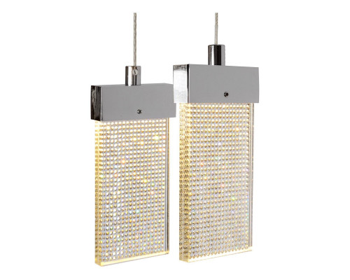 Дополнительное фото Люстра подвесная LED iLedex Pixel C4430-8R CR: Купить в Интернет магазин освещения GCSVET.RU