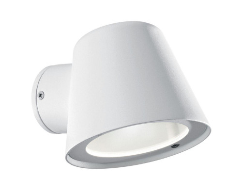 Основное фото Светильник настенный для улицы Ideal Lux Gas AP1 Bianco 091518: Купить в Интернет магазин освещения GCSVET.RU