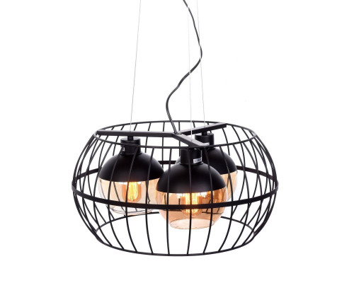 Дополнительное фото Люстра подвесная Lumina Deco Optis LDP 11765-3 BK: Купить в Интернет магазин освещения GCSVET.RU
