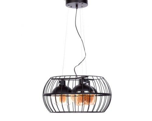 Основное фото Люстра подвесная Lumina Deco Optis LDP 11765-3 BK: Купить в Интернет магазин освещения GCSVET.RU