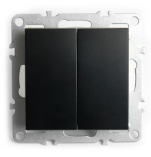 Выключатель 2-клавишный Stekker Эрна PSW10-9104-03 49149