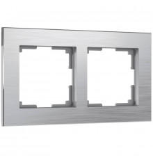 Рамка на 2 поста Werkel Aluminium алюминий W0021706 4690389158032