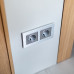 Дополнительное фото Рамка на 2 поста Werkel Aluminium алюминий W0021706 4690389158032: Купить в Интернет магазин освещения GCSVET.RU