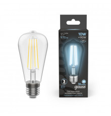 Светодиодная лампочка Gauss Filament 157802210