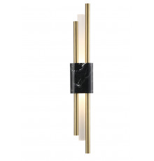 Светильник настенный Crystal Lux CARTA AP6W LED BLACK/BRASS