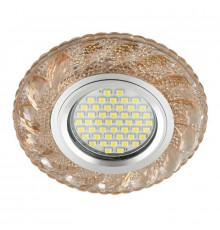 Светильник встраиваемый Fametto Luciole DLS-L147 Gu5.3 Glassy/Tea