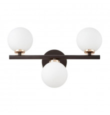 Светильник настенный Lumina Deco Marsiada LDW 6033-3 BK+F.GD