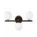 Дополнительное фото Светильник настенный Lumina Deco Marsiada LDW 6033-3 BK+F.GD: Купить в Интернет магазин освещения GCSVET.RU