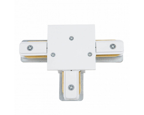 Основное фото Коннектор Т-образный Volpe UBX-Q123 UBX-Q123 R31 White 1 Polybag: Купить в Интернет магазин освещения GCSVET.RU
