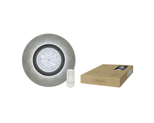 Дополнительное фото Светильник потолочный LED Fametto Nimfea DLC-N502 34W ACRYL/CLEAR: Купить в Интернет магазин освещения GCSVET.RU