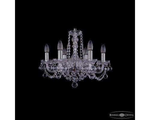 Основное фото Люстра подвесная Bohemia Ivele Crystal 1402/6/160 Ni Balls: Купить в Интернет магазин освещения GCSVET.RU