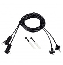 Комплект для подвеса токопроводящий Arlight ARL-SL-LINE 2x2m Set Black 045800