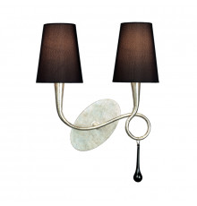 Настенный светильник Mantra Paola Painted Silver 3537