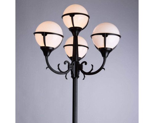 Дополнительное фото Светильник уличный Arte Lamp Monaco A1497PA-4BK: Купить в Интернет магазин освещения GCSVET.RU