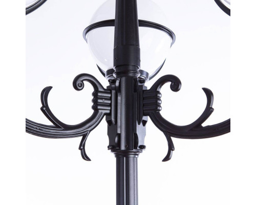 Дополнительное фото Светильник уличный Arte Lamp Monaco A1497PA-4BK: Купить в Интернет магазин освещения GCSVET.RU