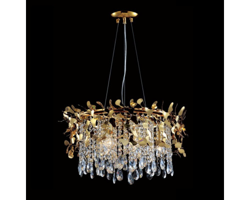 Основное фото Люстра подвесная Crystal Lux Romeo SP6 Gold D600: Купить в Интернет магазин освещения GCSVET.RU