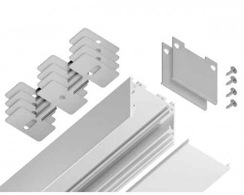 Дополнительное фото Алюминиевый профиль Ambrella Light Profile System GP2500WH: Купить в Интернет магазин освещения GCSVET.RU