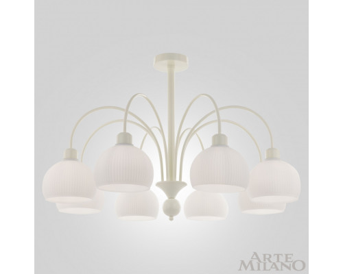 Дополнительное фото Люстра потолочная Arte Milano Napoli 313066/D820/8 IV: Купить в Интернет магазин освещения GCSVET.RU
