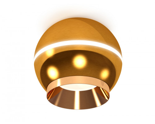 Основное фото Светильник накладной с дополнительной подсветкой Ambrella Light Techno XS1105002 (C1105, N7034): Купить в Интернет магазин освещения GCSVET.RU