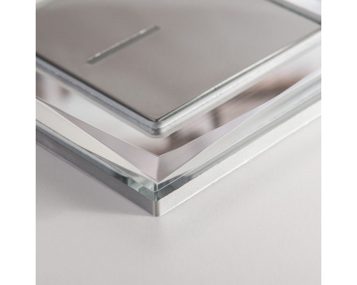 Дополнительное фото Рамка на 1 пост Werkel Diamant зеркальный W0011220 4690389158803: Купить в Интернет магазин освещения GCSVET.RU