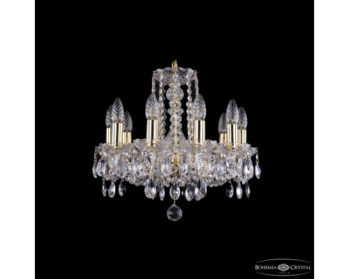 Основное фото Люстра подвесная Bohemia Ivele Crystal 1402/10/141 G: Купить в Интернет магазин освещения GCSVET.RU