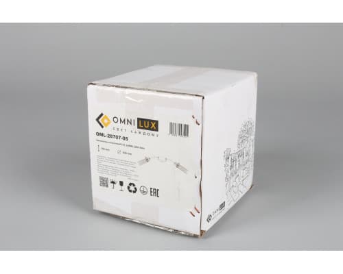 Дополнительное фото Люстра потолочная Omnilux Lavarone OML-28707-05: Купить в Интернет магазин освещения GCSVET.RU