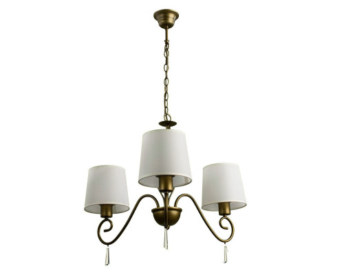 Дополнительное фото Люстра подвесная Arte Lamp Carolina A9239LM-3BR: Купить в Интернет магазин освещения GCSVET.RU