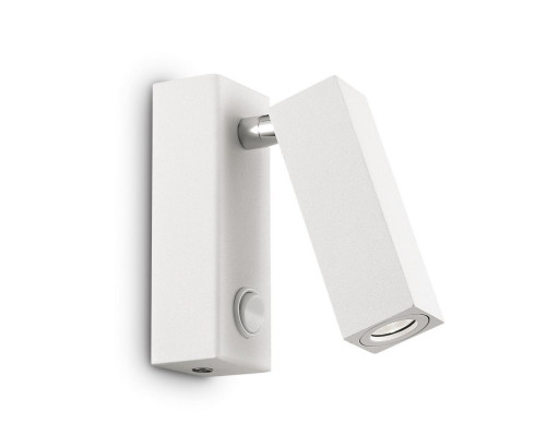 Основное фото Светодиодный Светильник спот светильник Ideal Lux Page AP1 Square Bianco 142258: Купить в Интернет магазин освещения GCSVET.RU