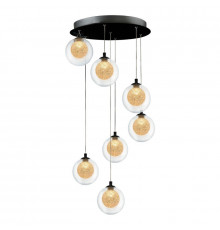 Люстра подвесная LED iLedex Oblivion C4457-7R CR