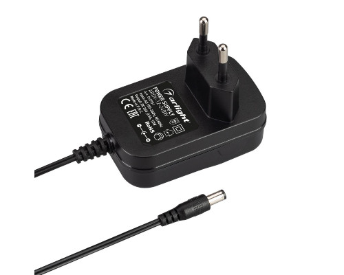 Основное фото Сетевой адаптер Arlight ARDV-12-24BW (24V, 0.5A, 12W) 040951: Купить в Интернет магазин освещения GCSVET.RU