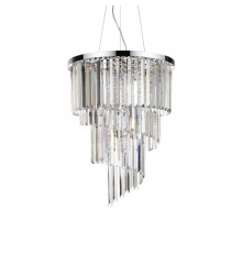 Люстра подвесная Ideal Lux Carlton SP12 Cromo 166247