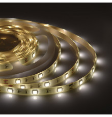 Комплект светодиодной ленты Apeyron 12В 7.2Вт/м smd 5050 30 д/м IP65 5м 3000K (блок, коннектор) 10-02