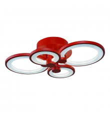 Люстра потолочная LED iLedex Ring A001/4 Red