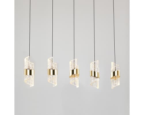 Дополнительное фото Светильник подвесной DeLight Collection MD23001022-5B gold: Купить в Интернет магазин освещения GCSVET.RU