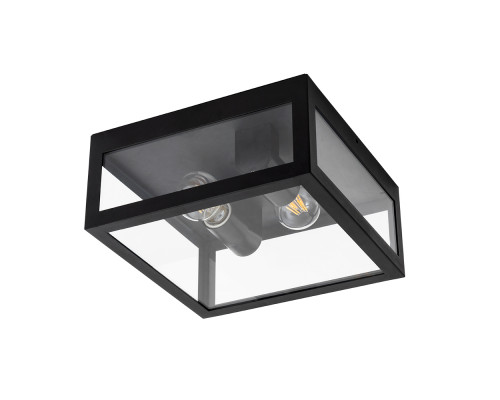Основное фото Светильник потолочный для улицы Arte Lamp Belfast A4569PF-2BK: Купить в Интернет магазин освещения GCSVET.RU