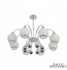 Люстра потолочная Arte Milano 276207/8 Ni