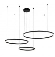 Светильник подвесной LED Indigo Galass 14001/3P Black V000032L
