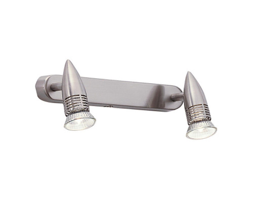 Основное фото Светильник спот Ideal Lux Alfa AP2 Nickel 009483: Купить в Интернет магазин освещения GCSVET.RU