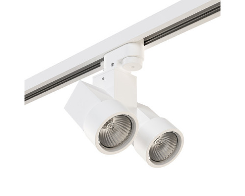 Основное фото Светильник трековый Lightstar Track 1 white A1T051036 (592026+051036): Купить в Интернет магазин освещения GCSVET.RU